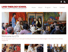 Tablet Screenshot of livedtheologyschool.org